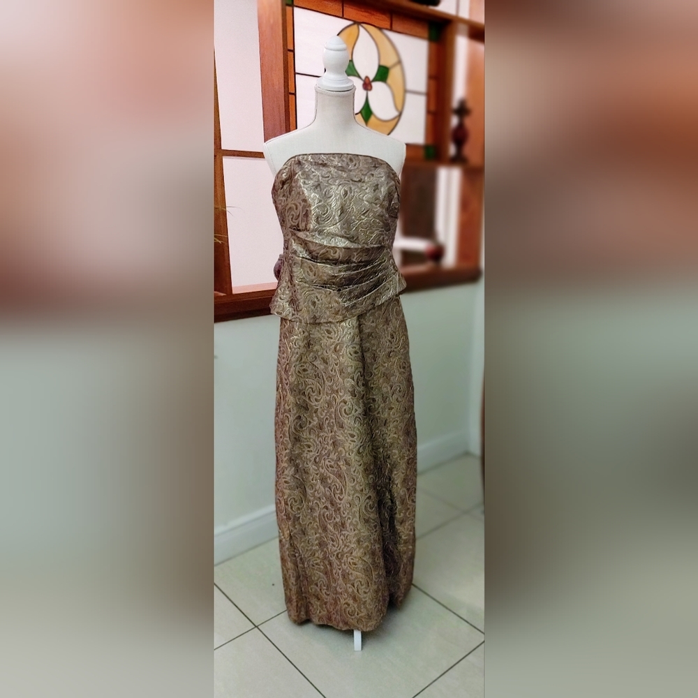 Alex Evenings Strapless Gown